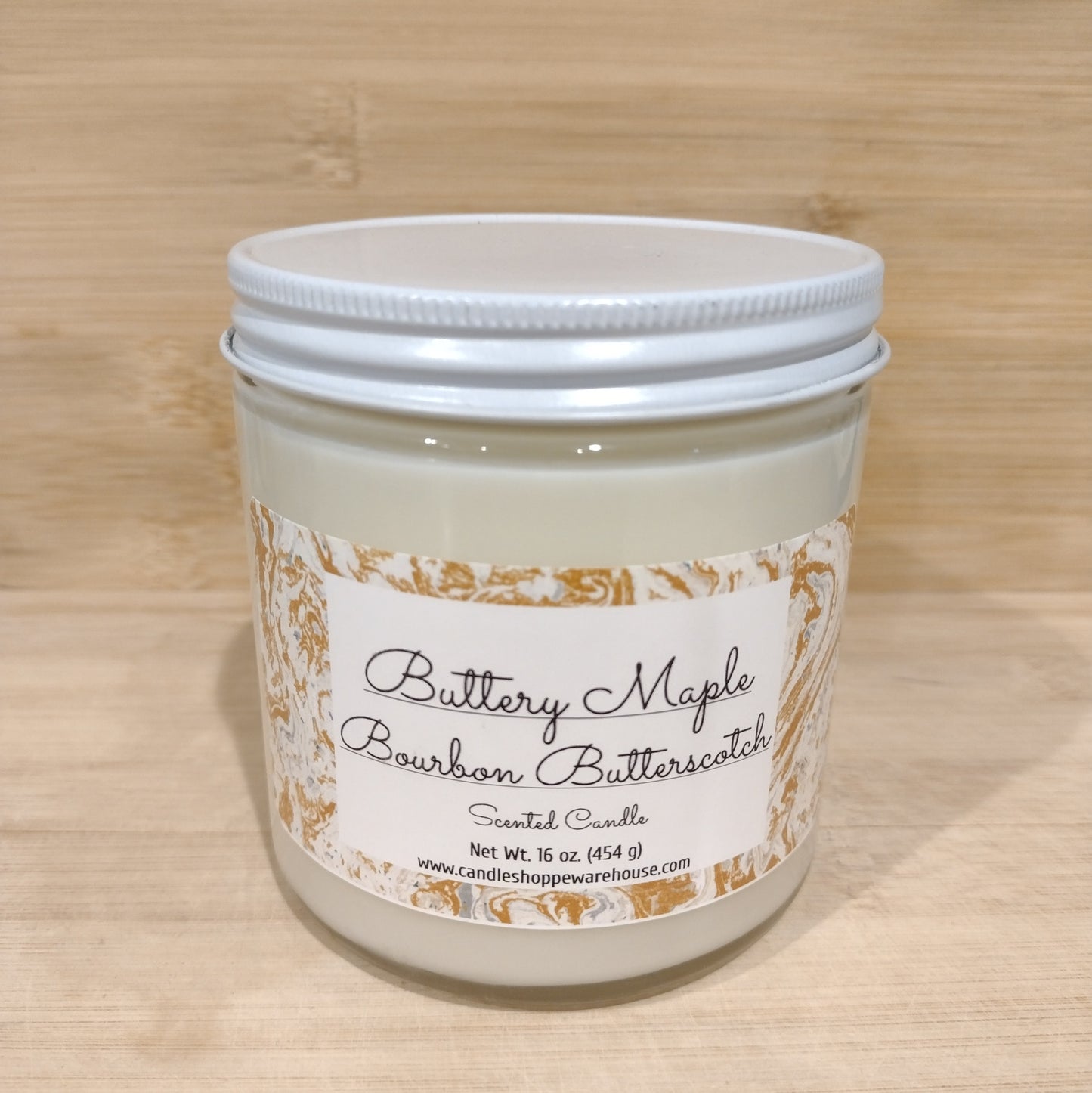 Buttery Maple Bourbon Butterscotch Scented Candle