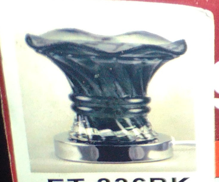 Black Swirl Fragrance Touch Warmer