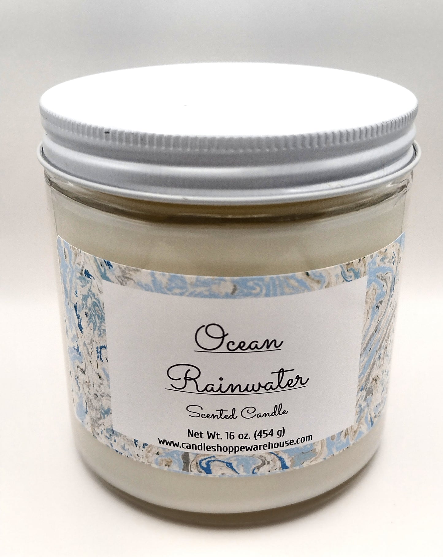Ocean Rainwater Scented Candle 16 oz.