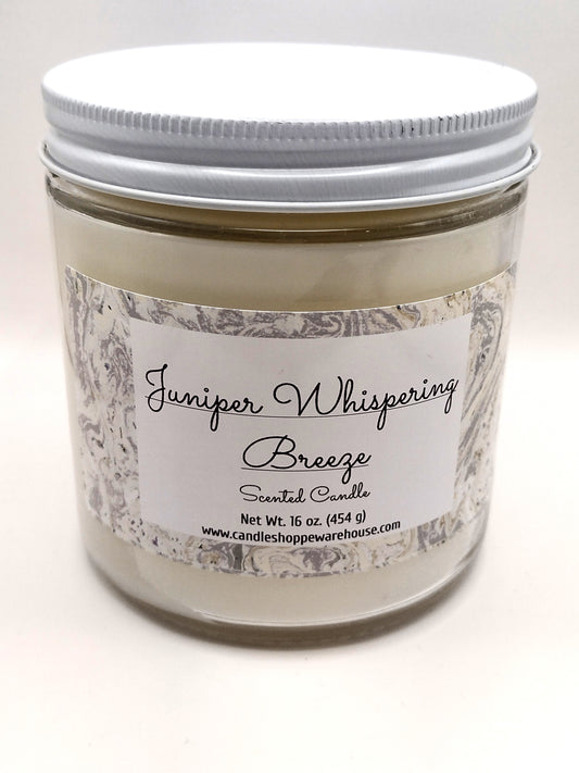 Juniper Whispering Breeze Scented Candle 16 oz.