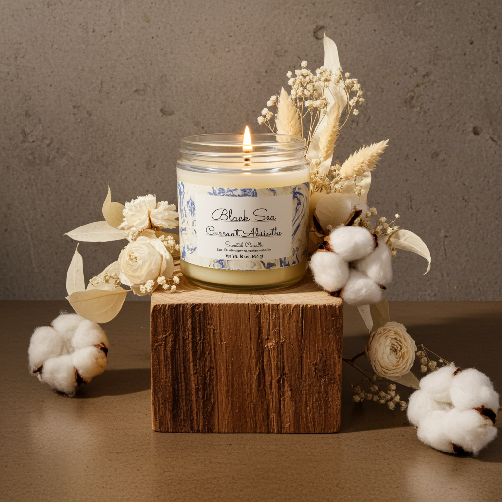 Black Sea Currant Absinthe Scented Candle