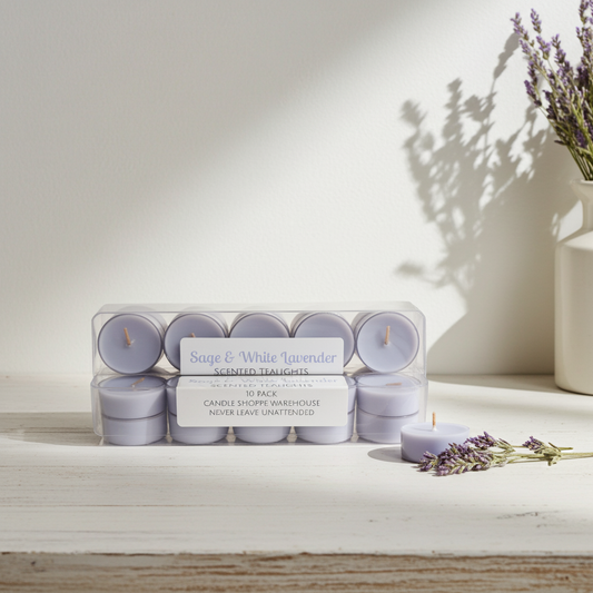 Sage and White Lavender Tealights