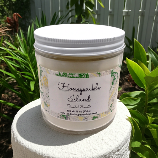 Honeysuckle Island Scented Candle 16 oz.