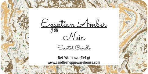 Egyptian Amber Noir Scented Candle 16 oz.
