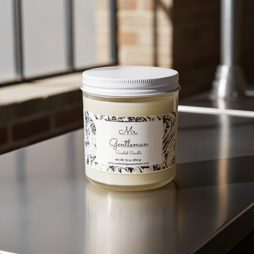 Mr. Gentleman Scented Candle