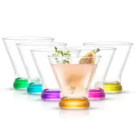 Hue Martini Glass Set of 6