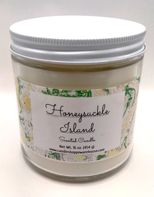 Honeysuckle Island Scented Candle 16 oz.