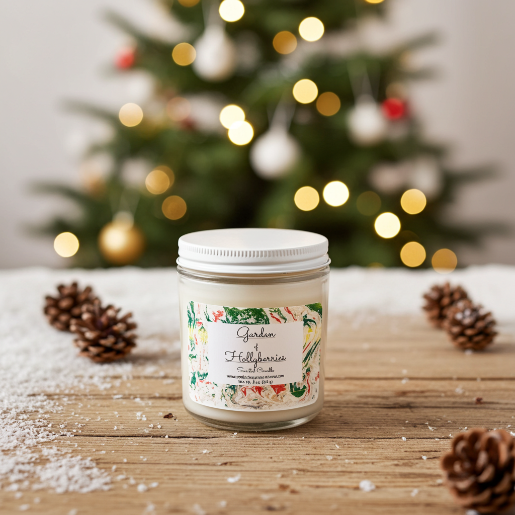 Garden of Hollyberries Scented Candle