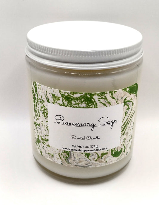 Rosemary Sage Scented Candle