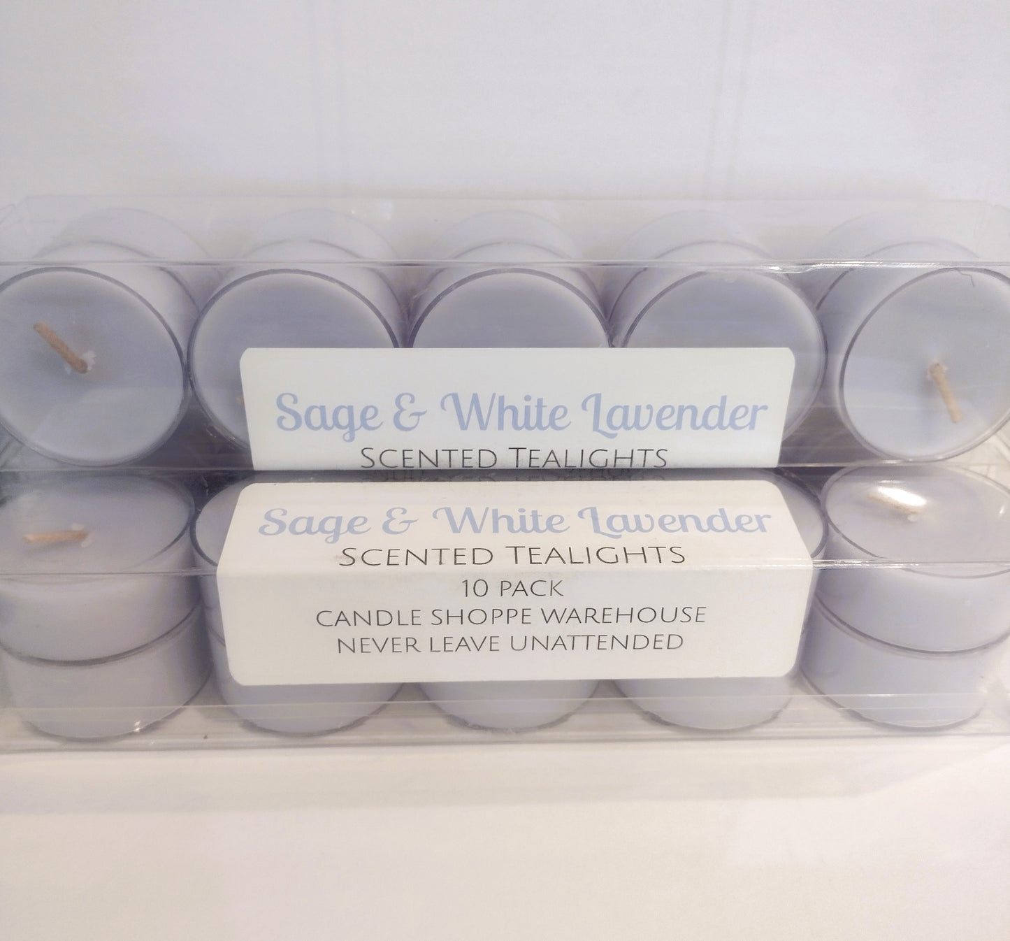 Sage and White Lavender Tealights
